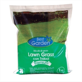 semilla lawn grass con trebol 1 kilo